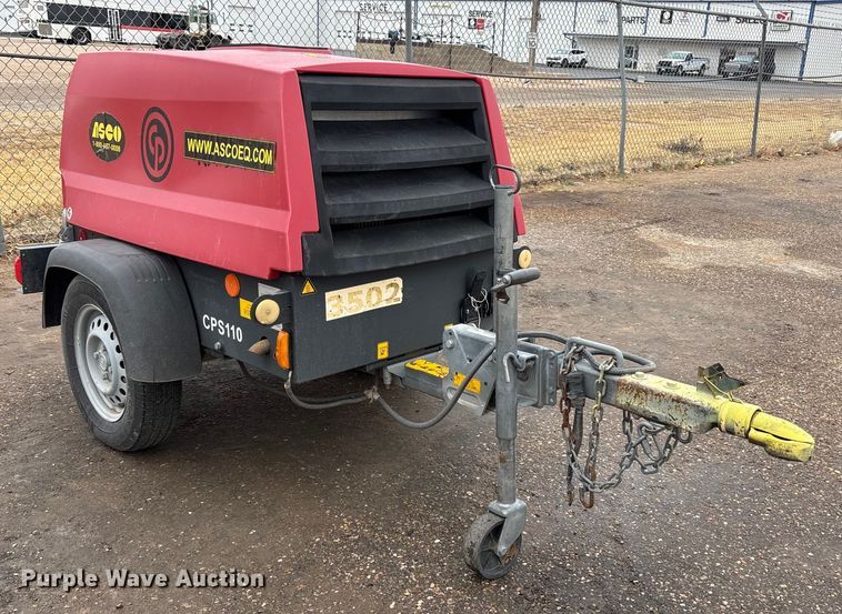 image for item EU4724 2017 Atlas Copco Airpower CPS110 air compressor