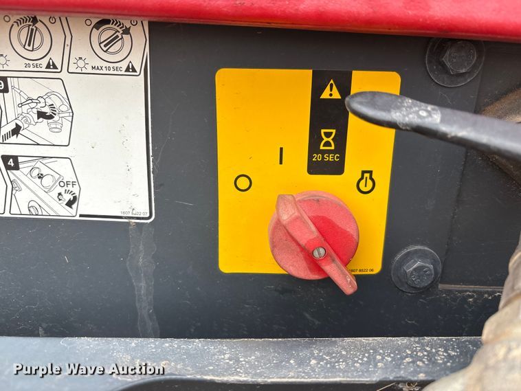 image for item EU4724 2017 Atlas Copco Airpower CPS110 air compressor