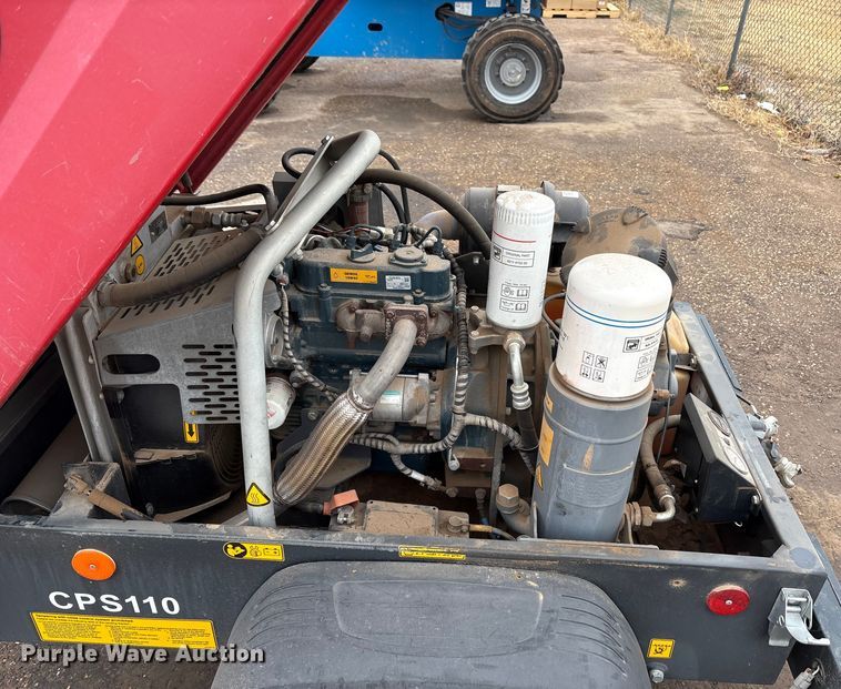 image for item EU4724 2017 Atlas Copco Airpower CPS110 air compressor