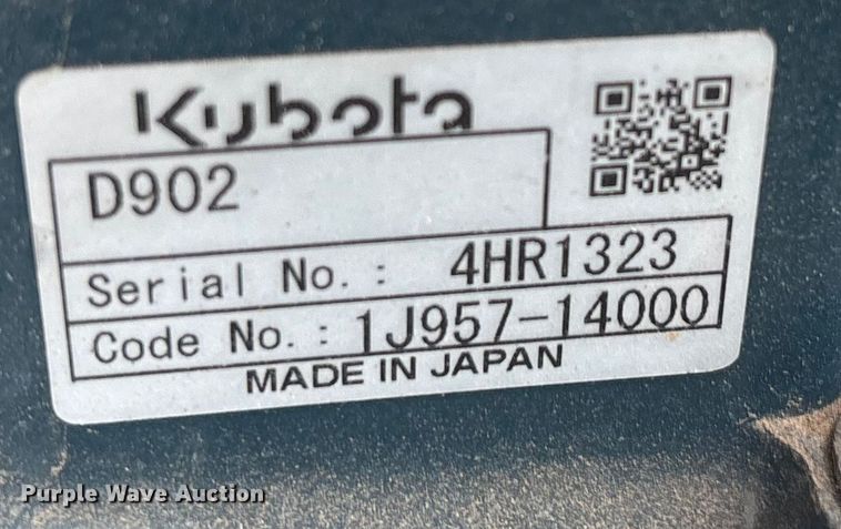 image for item EU4724 2017 Atlas Copco Airpower CPS110 air compressor