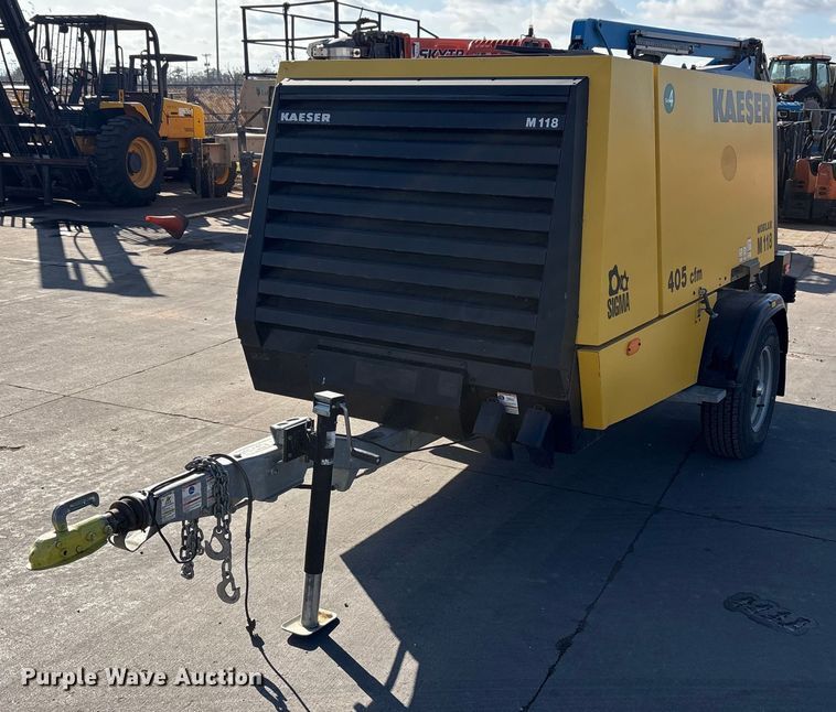 image for item EU4725 2022 Kaeser M118 air compressor