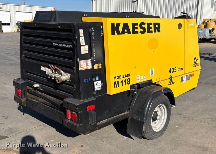 image for item EU4725 2022 Kaeser M118 air compressor
