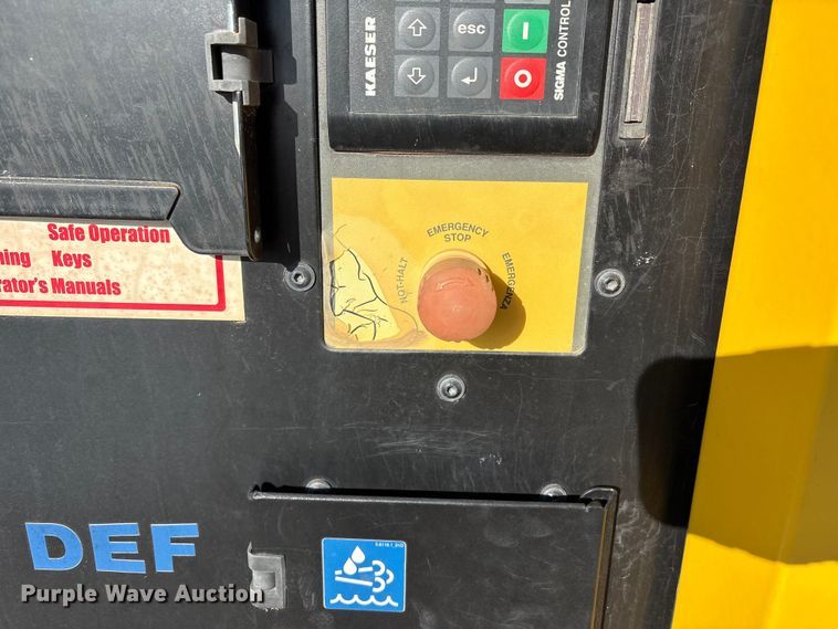 image for item EU4725 2022 Kaeser M118 air compressor