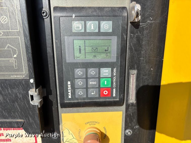 image for item EU4725 2022 Kaeser M118 air compressor