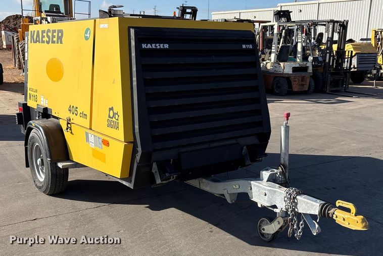 image for item EU4726 2021 Kaeser M118 air compressor