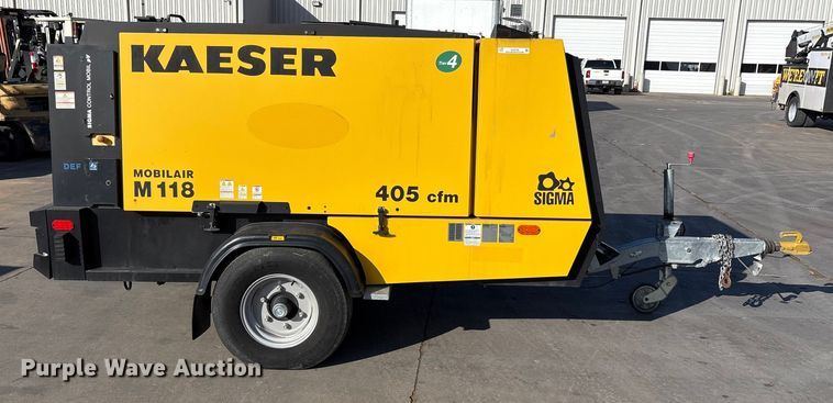 image for item EU4726 2021 Kaeser M118 air compressor