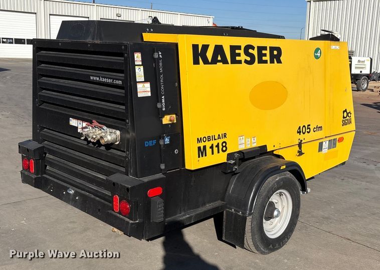 image for item EU4726 2021 Kaeser M118 air compressor