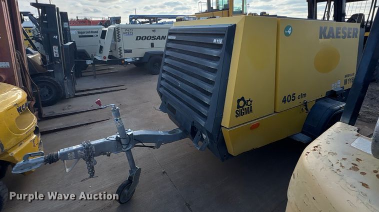 image for item EU4727 2022 Kaeser M118 air compressor