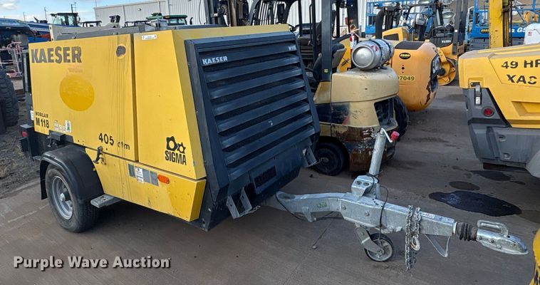 image for item EU4727 2022 Kaeser M118 air compressor
