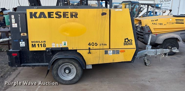 image for item EU4727 2022 Kaeser M118 air compressor