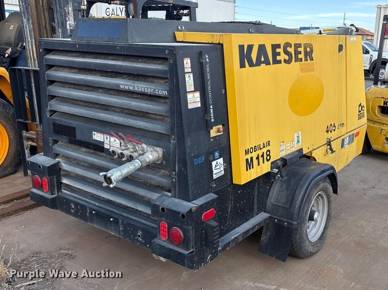 image for item EU4727 2022 Kaeser M118 air compressor