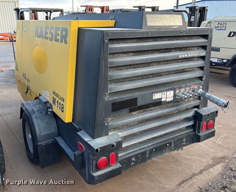 image for item EU4727 2022 Kaeser M118 air compressor