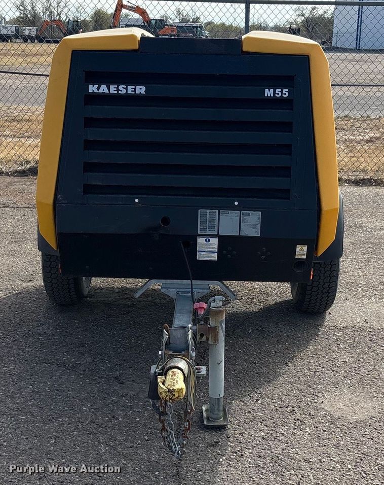 image for item EU4728 2021 Kaeser M55 air compressor