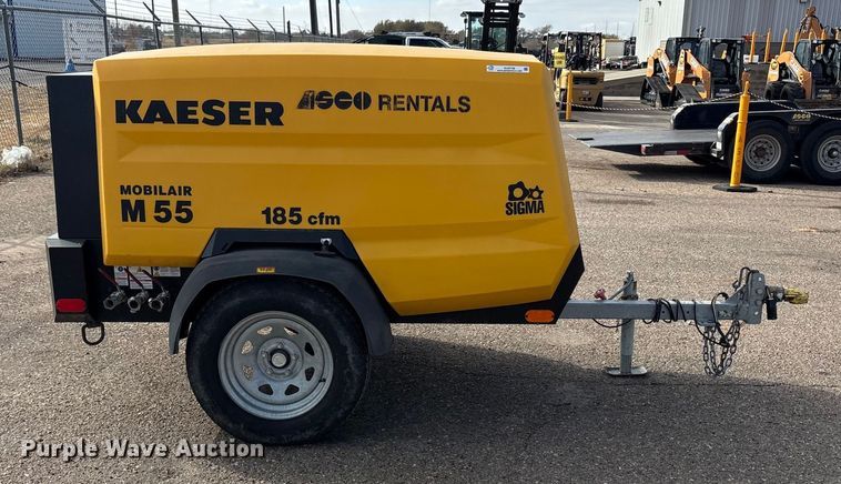 image for item EU4728 2021 Kaeser M55 air compressor