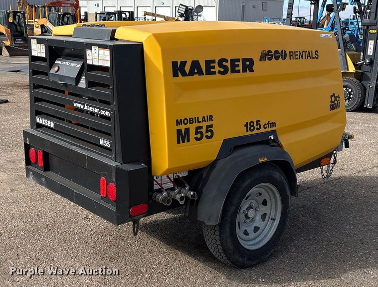 image for item EU4728 2021 Kaeser M55 air compressor