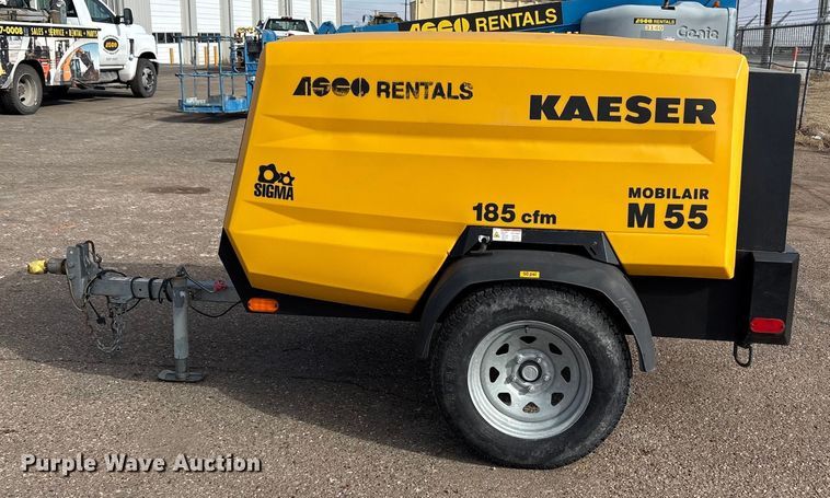 image for item EU4728 2021 Kaeser M55 air compressor
