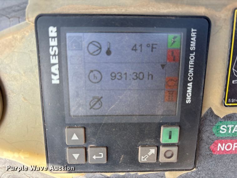 image for item EU4728 2021 Kaeser M55 air compressor