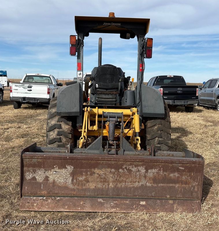 image for item EU4744 2012 John Deere 210LJ landscape tractor