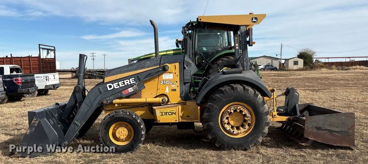 image for item EU4744 2012 John Deere 210LJ landscape tractor