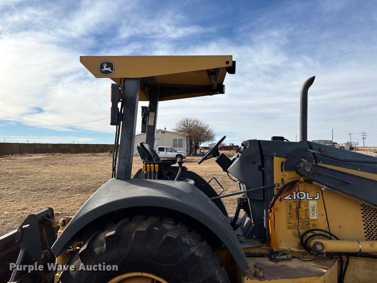 image for item EU4744 2012 John Deere 210LJ landscape tractor