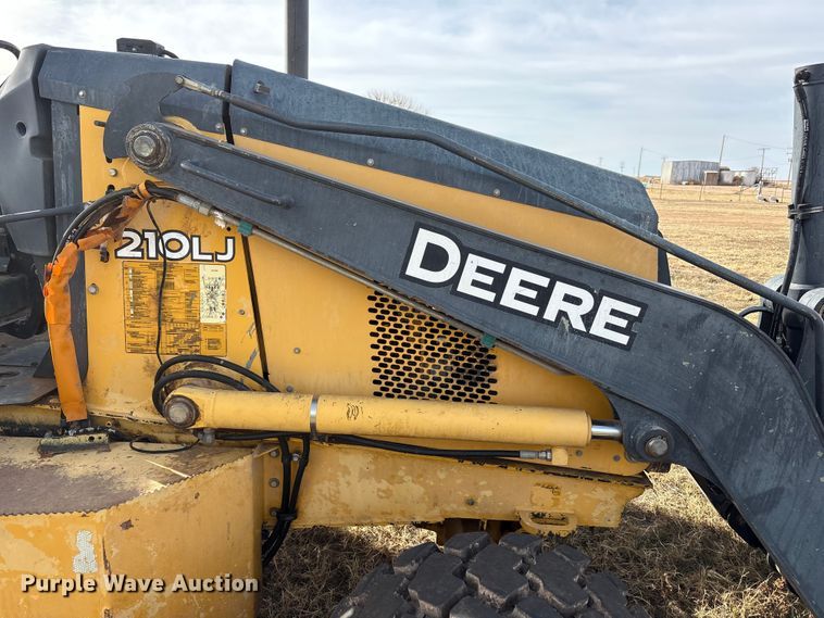 image for item EU4744 2012 John Deere 210LJ landscape tractor