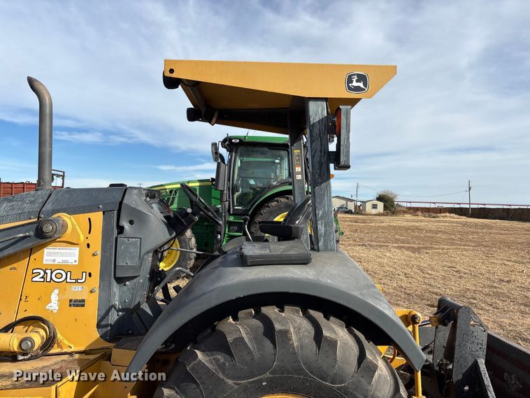 image for item EU4744 2012 John Deere 210LJ landscape tractor