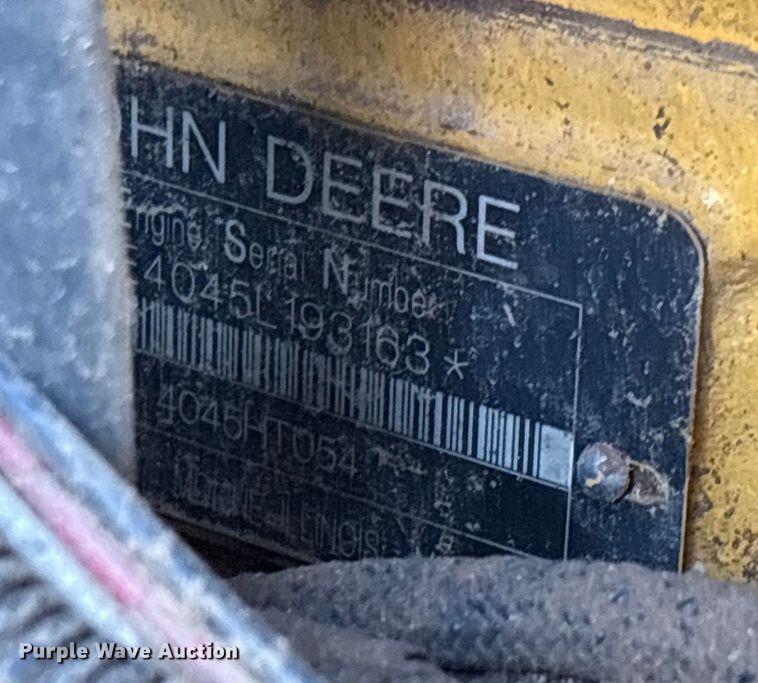 image for item EU4744 2012 John Deere 210LJ landscape tractor