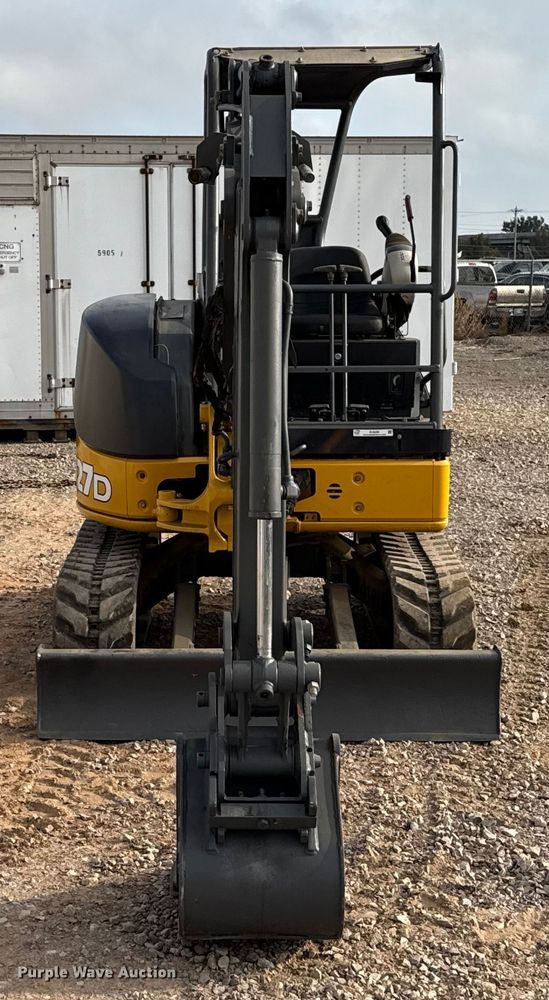 image for item EU5066 2014 John Deere 27D mini excavator