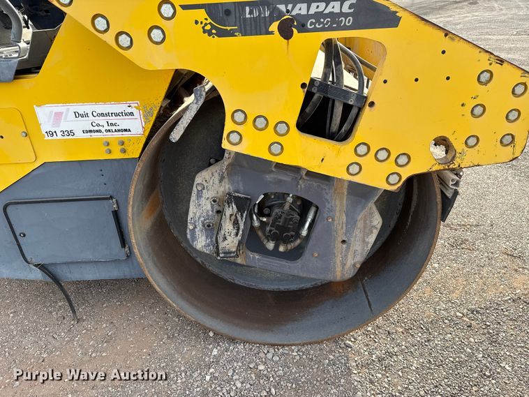 image for item EU5448 Dynapac CC6200 double drum vibratory roller