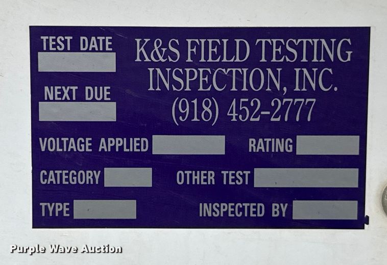 image for item EU5456 2018 Ford F550 bucket truck