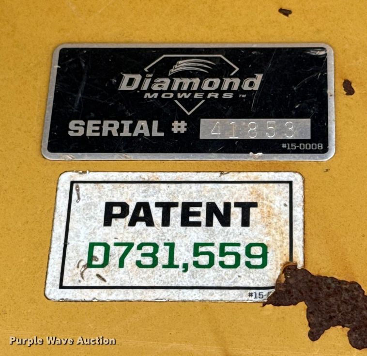 image for item EU5485 Diamond side boom rotary mower