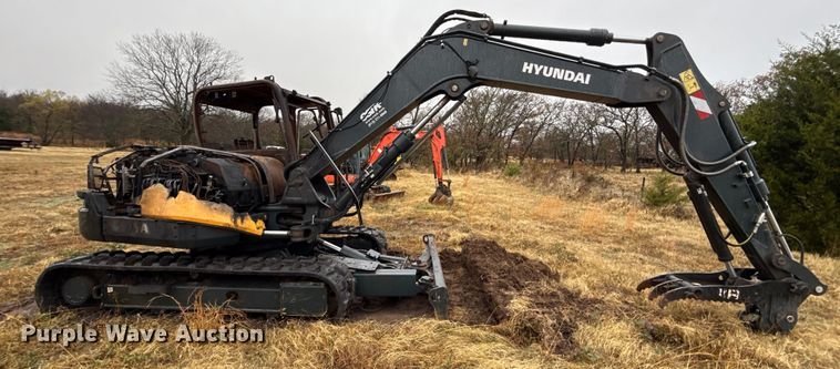 image for item EU5486 2023 Hyundai HX85A mini excavator