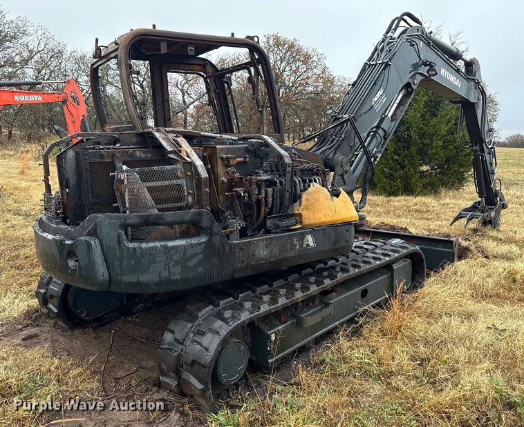 image for item EU5486 2023 Hyundai HX85A mini excavator