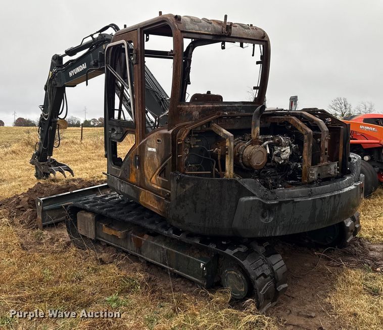 image for item EU5486 2023 Hyundai HX85A mini excavator