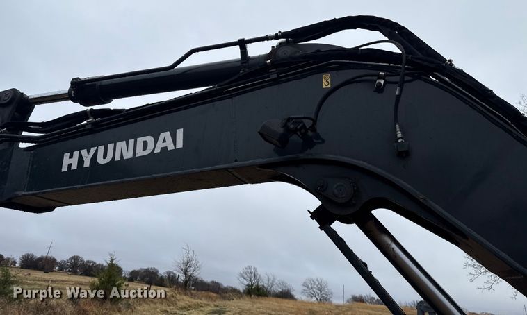 image for item EU5486 2023 Hyundai HX85A mini excavator