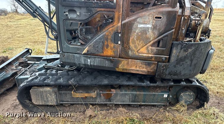 image for item EU5486 2023 Hyundai HX85A mini excavator