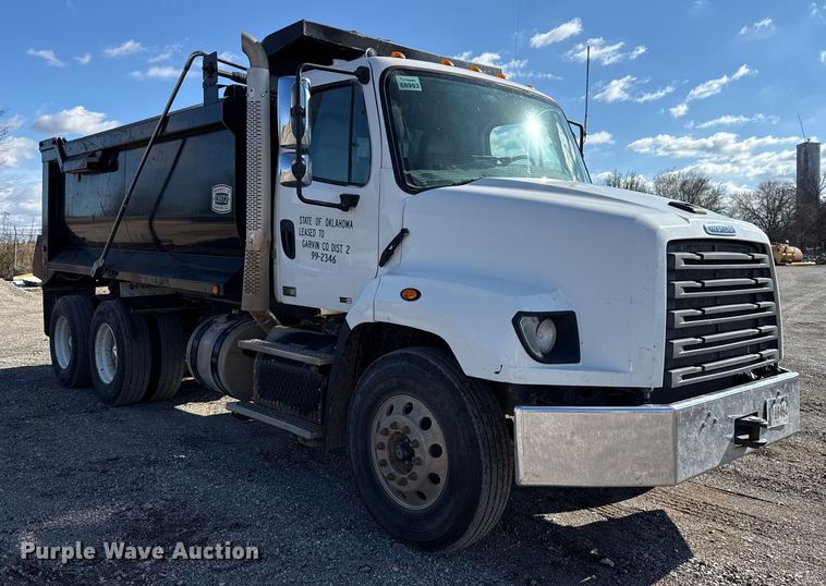 image for item EU5491 2014 Freightliner 114SD dump truck