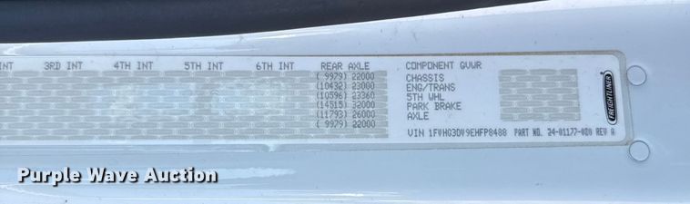 image for item EU5491 2014 Freightliner 114SD dump truck