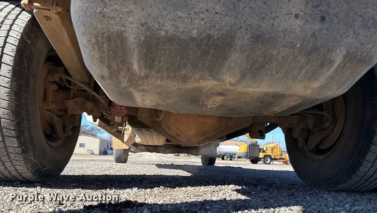 image for item EU5492 2004 Chevrolet Silverado 3500 Ext. Cab dump flatbed pickup truck