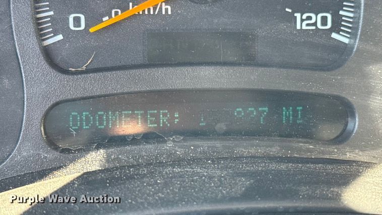 image for item EU5492 2004 Chevrolet Silverado 3500 Ext. Cab dump flatbed pickup truck