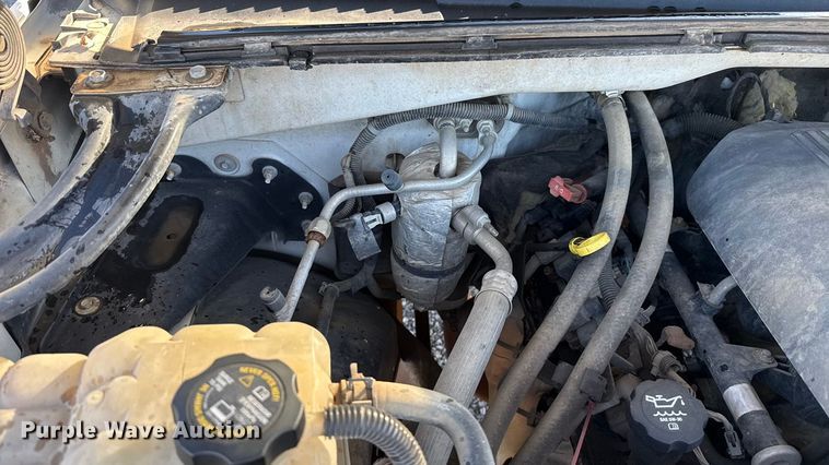 image for item EU5492 2004 Chevrolet Silverado 3500 Ext. Cab dump flatbed pickup truck