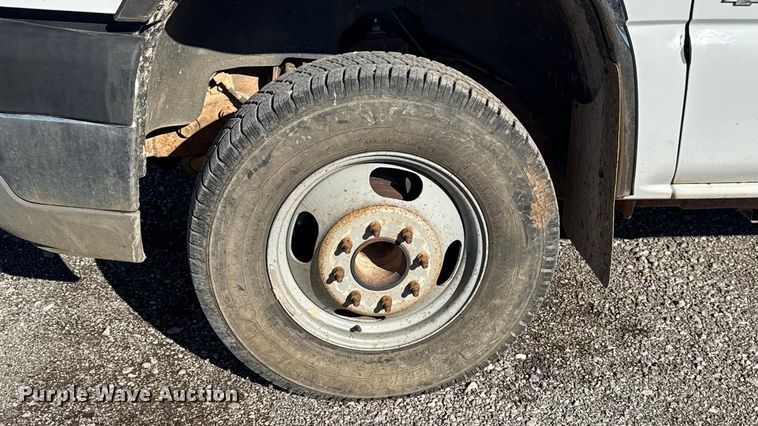 image for item EU5492 2004 Chevrolet Silverado 3500 Ext. Cab dump flatbed pickup truck