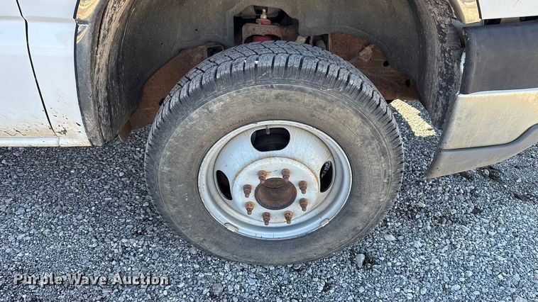 image for item EU5492 2004 Chevrolet Silverado 3500 Ext. Cab dump flatbed pickup truck