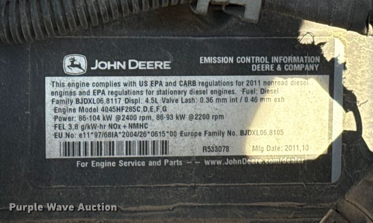 image for item EU5495 2012 Vermeer BC1500 wood chipper