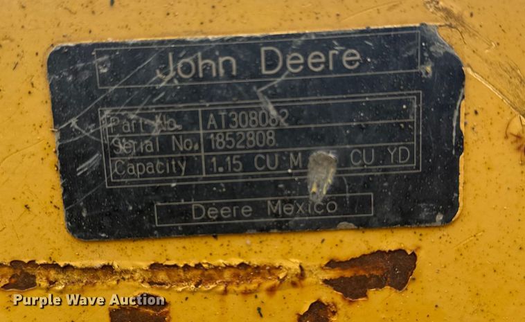 image for item EU6375 2007 John Deere 410J tractor