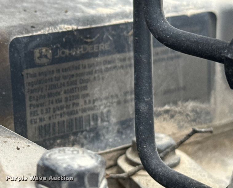 image for item EU6375 2007 John Deere 410J tractor