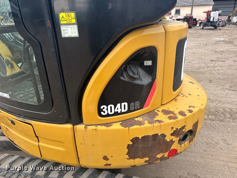 image for item EU6376 2011 Caterpillar 304D CR mini excavator