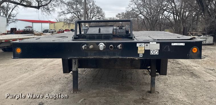 image for item EU6378 2006 Trail King TK70HT-482 drop deck equipment trailer