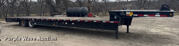 image for item EU6378 2006 Trail King TK70HT-482 drop deck equipment trailer