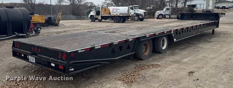 image for item EU6378 2006 Trail King TK70HT-482 drop deck equipment trailer